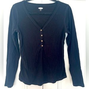 M Old Navy black slim fit top